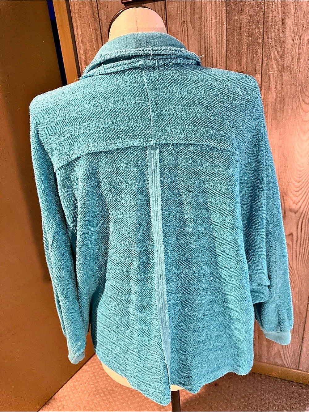 Bucket List Turquoise Utility Jacket - Picture 2 of 6